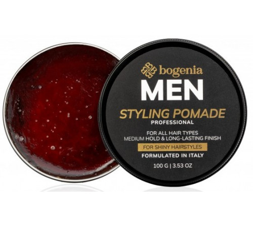 Мужская помадка для укладки волос Bogenia Men Hair Styling Clay 100 г