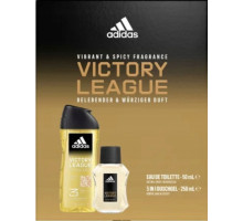 Подарочный набор мужской Adidas Victory League (Туалетная вода 50 мл + Гель для душа 250 мл)