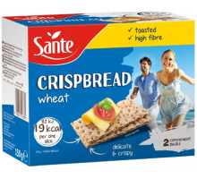 Хлебцы хрустящие Sante Wheat 150 г