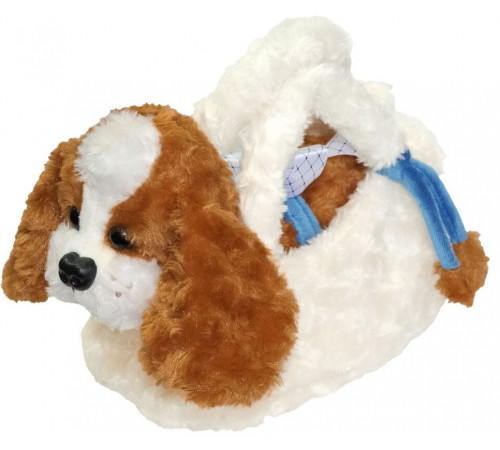 Мягкая игрушка Tigres СO-0129 Собачка кокер-спаниэль Джесси в сумке