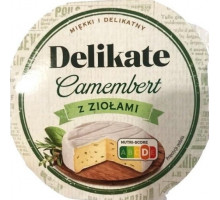 Сыр Camembert Delikate с травами 120 г