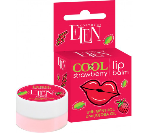 Бальзам для губ Elen Cool Strawberry 9 г
