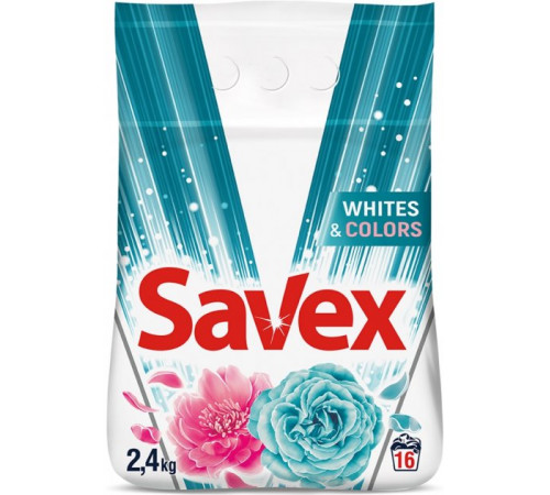 Пральний порошок Savex Automat  Whites & Colors 2.4 кг