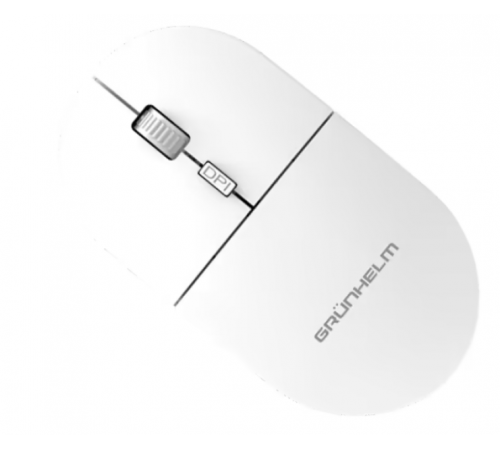 Миша комп'ютерна безпровідна Grunhelm M-521WL-B