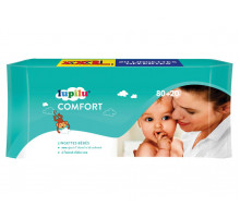 Вологі серветки дитячі Lupilu Comfort 80+20 шт