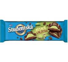 Шоколад Studentska Pistacie & Mlecna 240 г