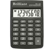 Калькулятор карманный Brilliant BS-100