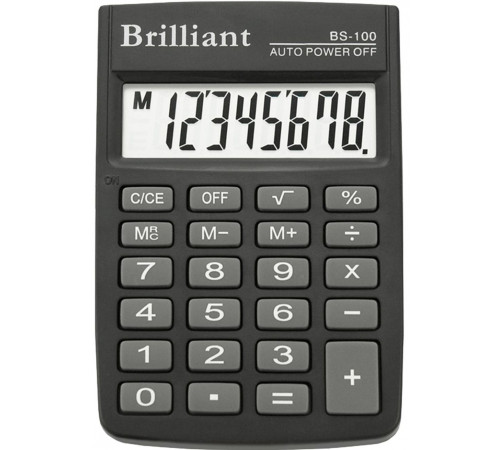Калькулятор карманный Brilliant BS-100