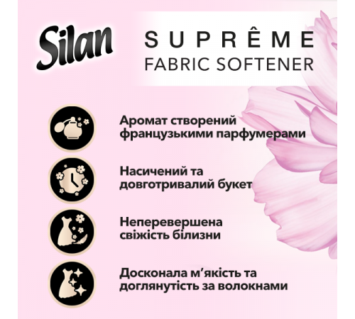 Ополаскиватель для тканей Silan Supreme Romance 600 мл