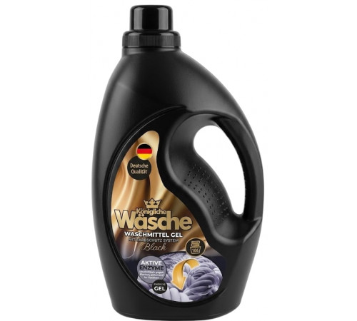 Гель для прання Konigliche Wasche Black 3.2 л 106 циклів прання
