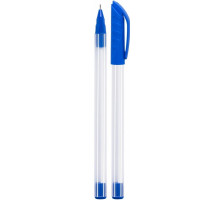 Ручка масляная Economix Fly синяя 0.7 мм