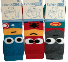 Дитячі шкарпетки Lvivski Kids Оченята 16 розмір