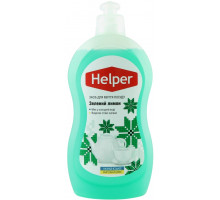 Средство для мытья посуды Helper Зеленый Лимон 495 мл