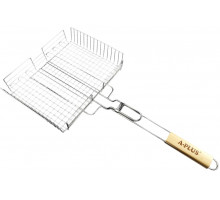 Решетка для гриля глубокая A-plus BQ1837 32х24х7 см