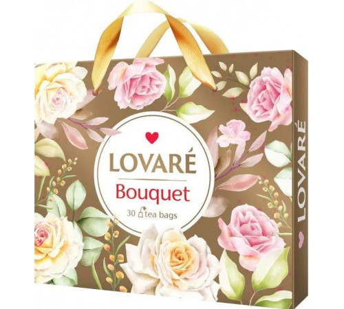 Коллекция чая Lovare Bouquet 6 видов по 5 шт