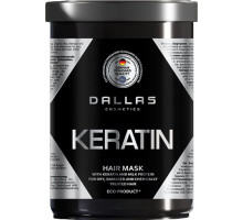 Маска для волос Dallas с Кератином и экстрактом Молочного протеина 1000 мл