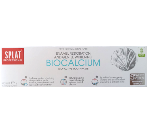 Зубная паста Splat Professional Compact Biocalcium 40 мл