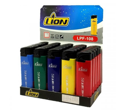 Зажигалка Lion LPF-108 с фонариком