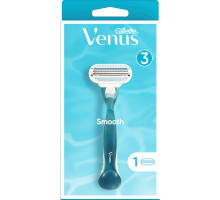 Станок для гоління жіночий Gillette Venus Smooth 1 картридж 3 леза