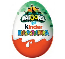 Шоколадное яйцо Kinder Сюрприз Natoons 20 г