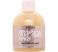 Увлажняющий гель для мытья рук и тела Hollyskin Tropical Vibes 300 мл