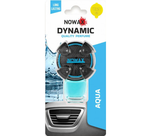 Ароматизатор для авто Nowax NX07784 Dynamic Aqua на дифлектор