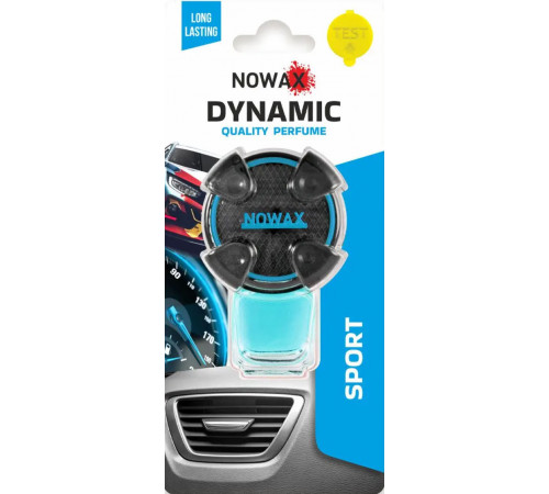 Ароматизатор для авто Nowax NX07797 Dynamic Sport на дифлектор