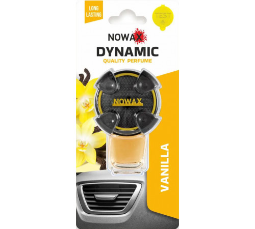 Ароматизатор для авто Nowax NX07784 Dynamic Vanilla на дифлектор
