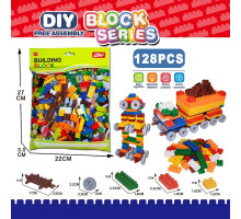 Конструктор 336-3 DIY Building Block 128 деталей в пакеті