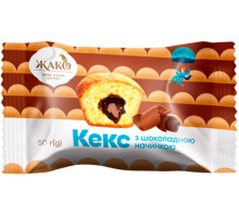 Кекс Жако з шоколадною начинкою 50 г
