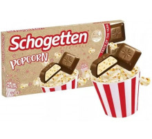 Шоколад молочный Schogetten Popcorn 100 г