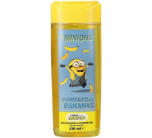 Детский шампунь-гель для душа 2в1 Minions Банан 210 мл