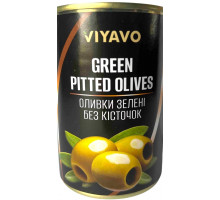 Оливки Viyavo зелені без кісточки ж/б 280 г