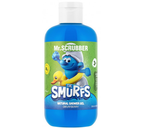 Дитячий гель для душу Mr. Scrubber The Smurfs Smurfberry 250 мл