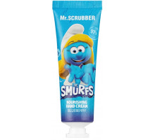 Дитячий парфумований живильний крем для рук Mr.Scrubber The Smurfs із ароматом чорниці 30 мл