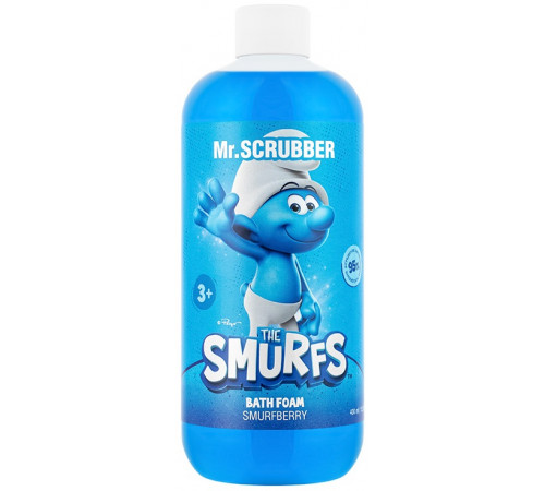 Дитяча піна для ванни Mr. Scrubber The Smurfs Smurfberry 400 мл