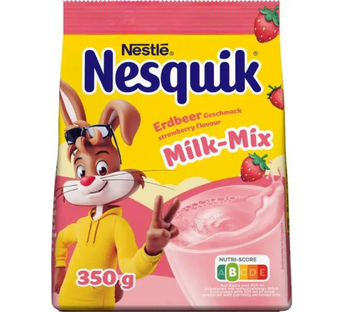 Молочний напій Nesquik Strawberry пакет 350 г Молочний напій Nesquik Strawberry пакет 350 г