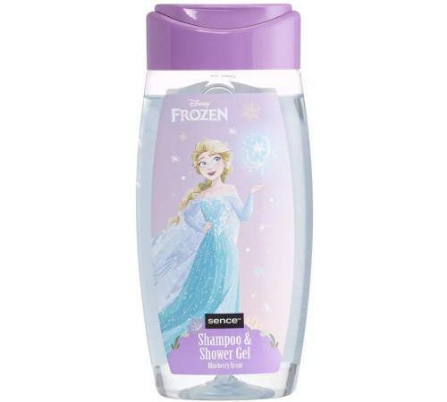 Дитячий шампунь та гель для душу 2in1 Disney Frozen Elsa 210 мл