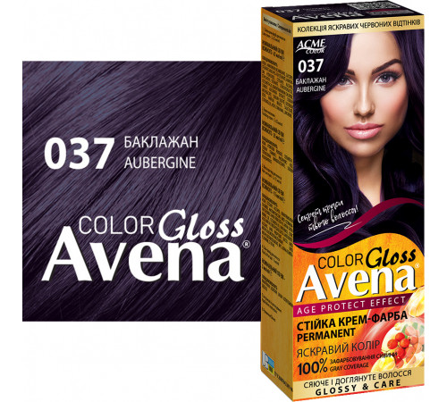 Фарба для волосся Acme Color Avena 037 Баклажан