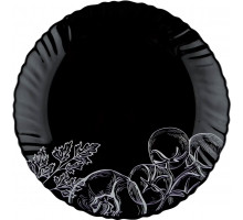 Тарілка десертна Vittora V-190BVS Black Wave Овочевий етюд 190 мм