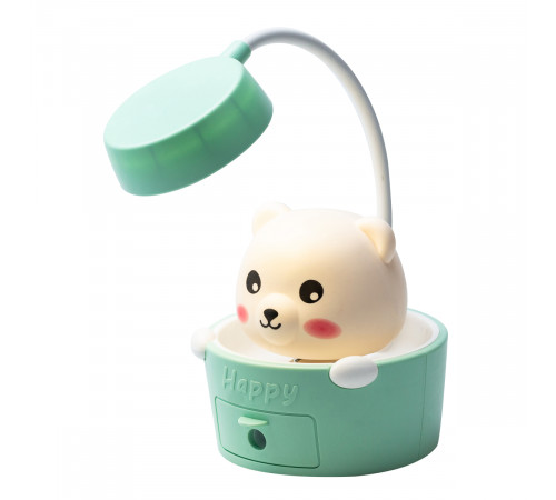 Настольная лампа для детской HP12268TU Gute Pets с точилкой для карандашей бирюзовый