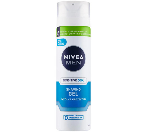 Гель для гоління Nivea Men Sensetive Coll 200 мл