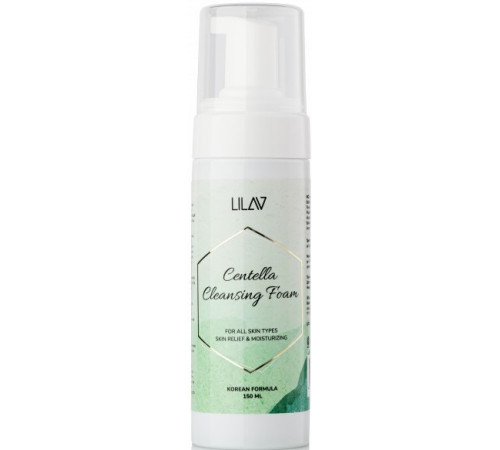 Пінка для вмивання Lilav Centella Cleansing Foam 150 мл Пінка для вмивання Lilav Centella Cleansing Foam 150 мл