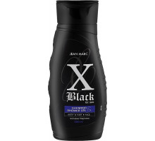 Парфюмерный шампунь и гель для душа мужской Jean Marc X Black 300 мл