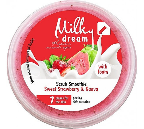 Скраб-смузі з піною Milky Dream Sweet Strawbery & Guava 140 г