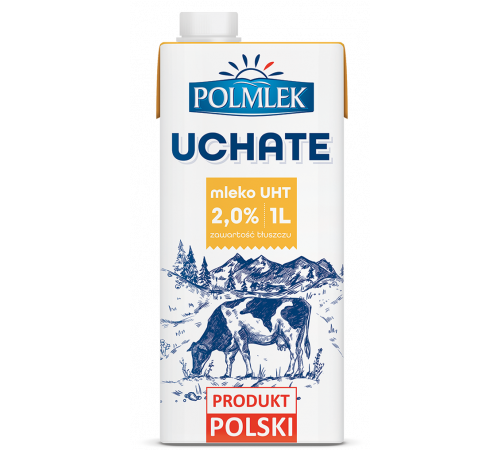 Молоко Polmlek ультрапастеризованное 2% 1л