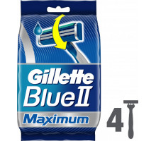 Бритвы одноразовые Gillette Blue 2 Maximum 4 шт