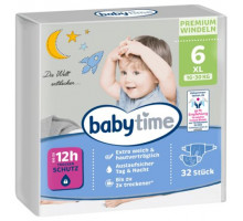 Подгузники Babytime Premium 6 (13-18 кг) 32 шт