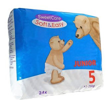 Підгузки Sweet Care Soft & Easy 5 (11-25 кг) 24 шт