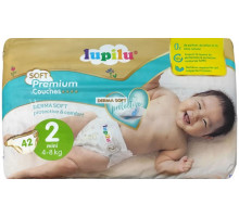 Підгузки Lupilu Рremium 2 (4-8 кг) 42 шт